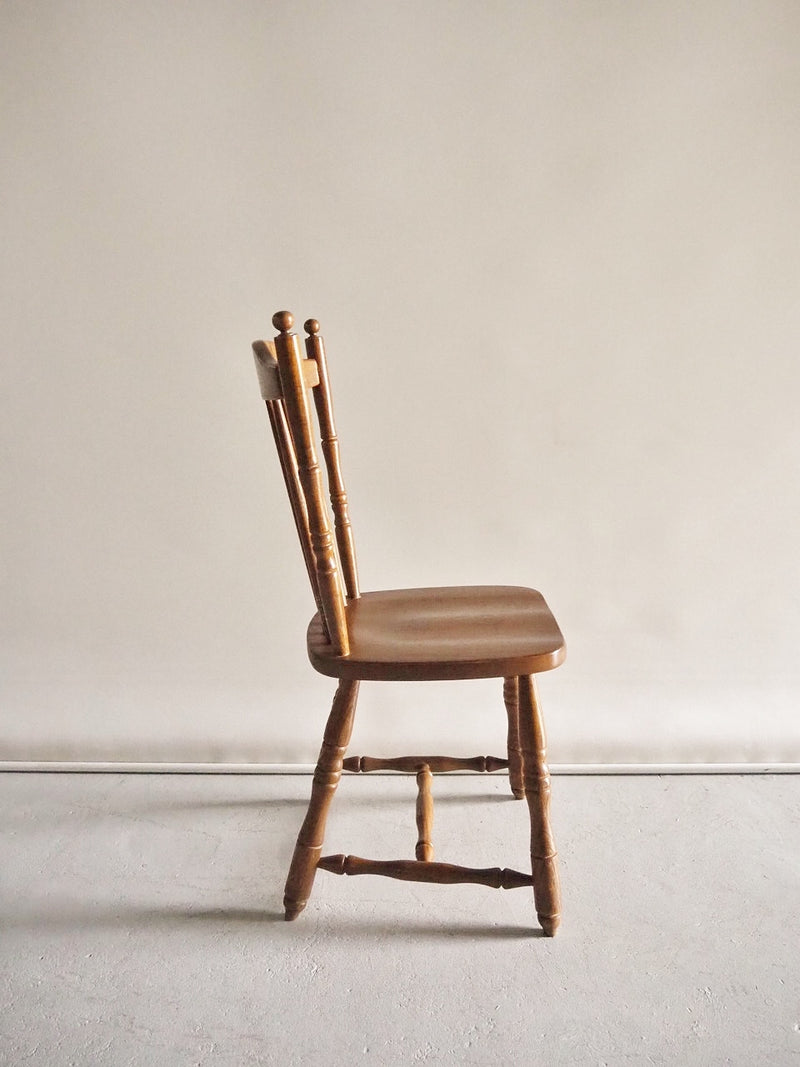 vintage<br> Solid oak wood dining chair Yamato store