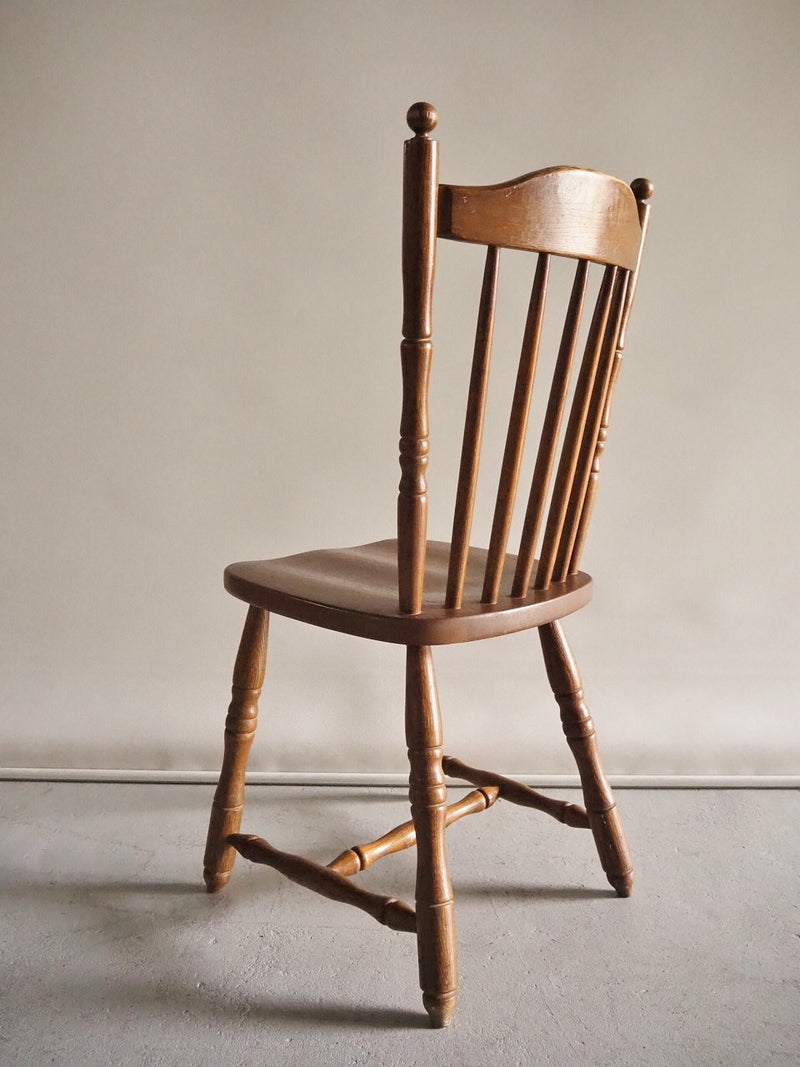 vintage<br> Solid oak wood dining chair Yamato store