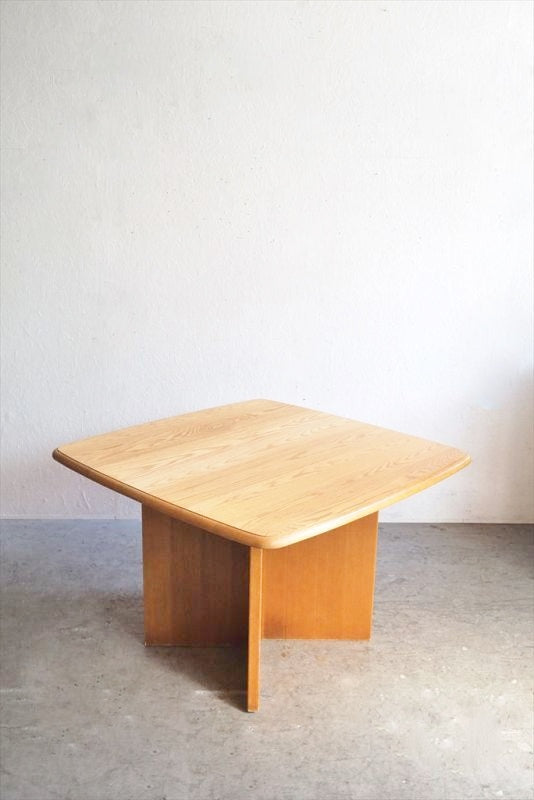 Vintage square dining table (Sendagaya store)_antd-180713-1-o