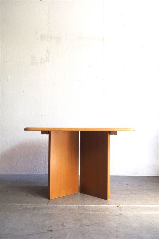 Vintage square dining table (Sendagaya store)_antd-180713-1-o