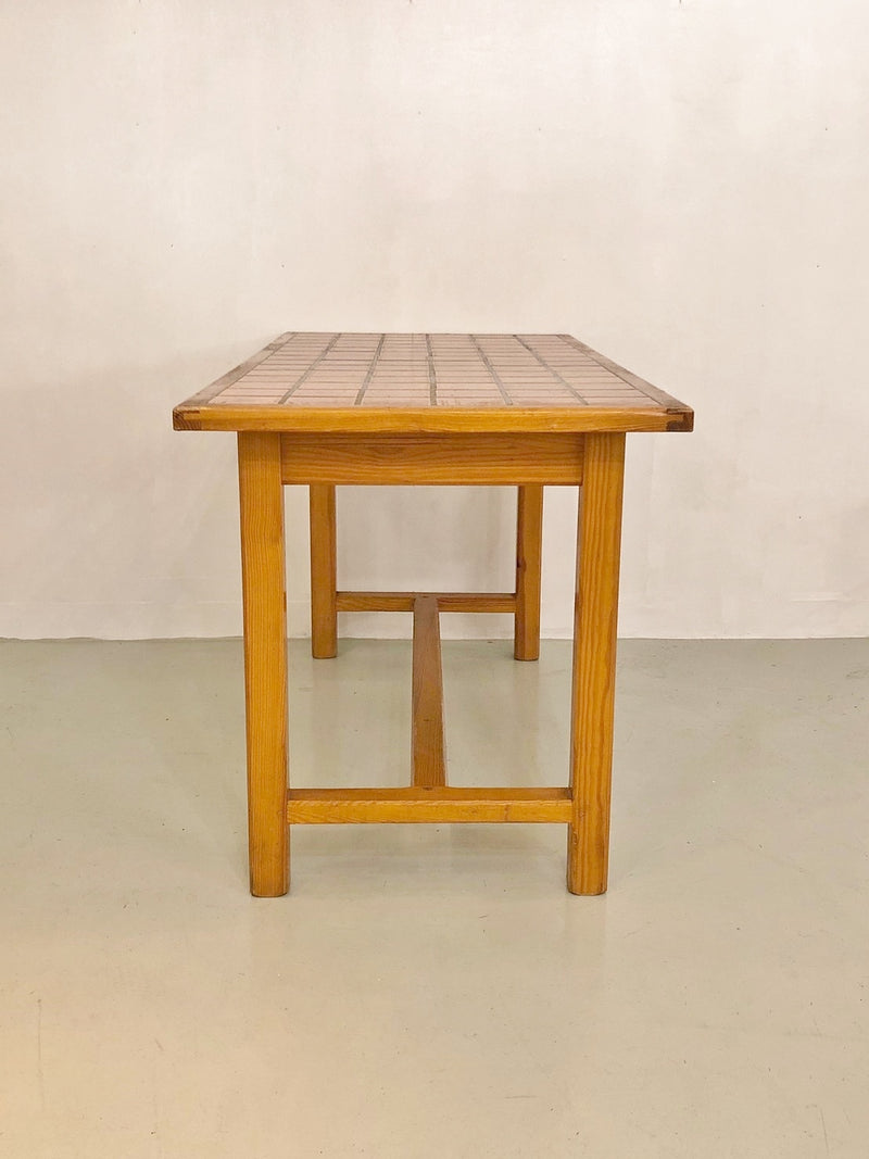 Vintage tile top dining table (Sendagaya store)_antd-190926-1-h