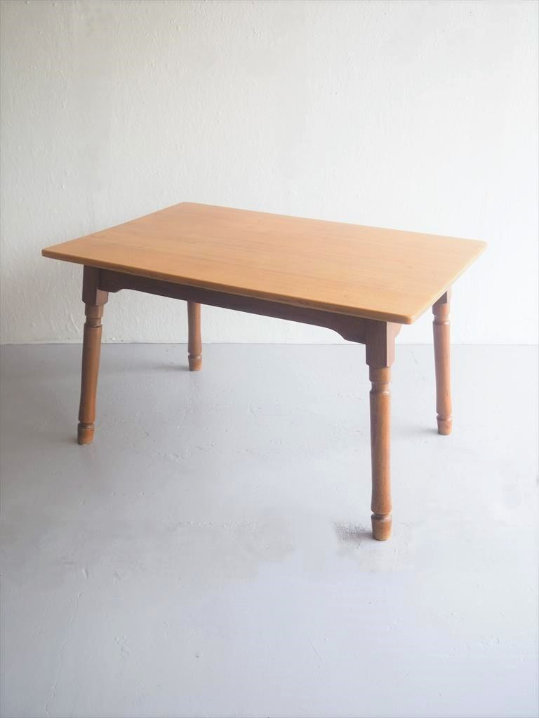 Vintage solid wood dining table (Osaka store)_antd-200605-1-o