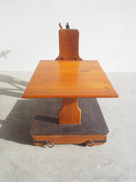 Vintage Wood x Iron Work Table/Side Table Osaka Store