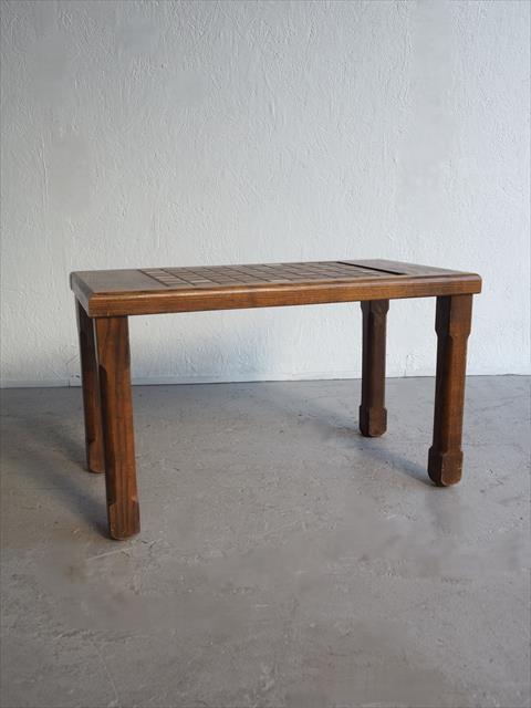 Vintage tile top coffee table (Sendagaya store)_ants-200430-4-o