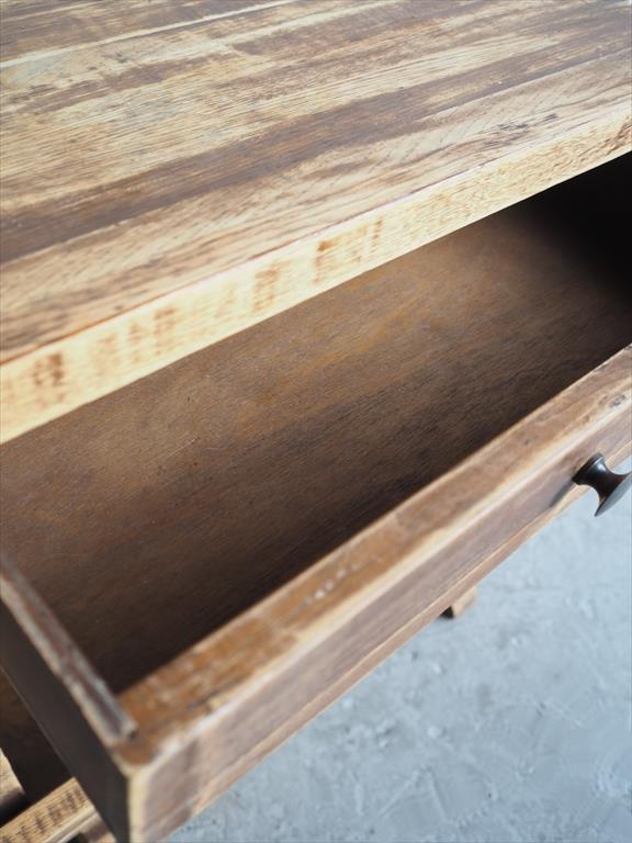 Vintage wood magazine rack/side table (Osaka store)_ants-210217-10-o