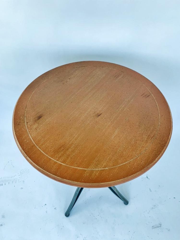 Vintage round cafe table (Sendagaya store) ANTS-210424-5-H