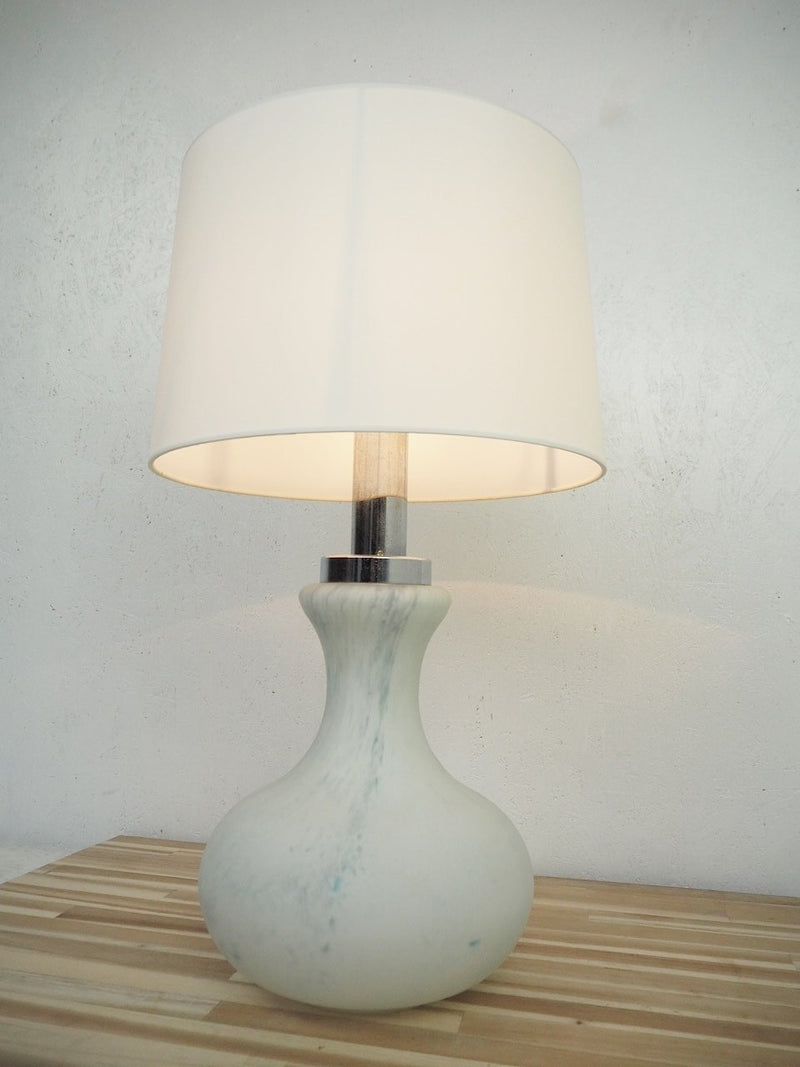 Vintage glass base table lamp (Sendagaya store)_TDL-210429-5-h