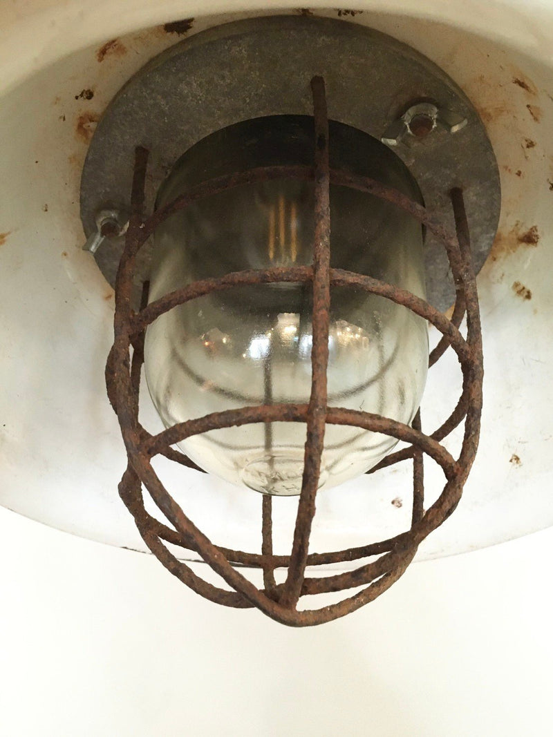 Vintage Industrial Pendant Lamp/Deck Lamp Sendagaya Store