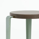 TIPTOE<br>LOU stool – TINTED OAK <br>EUCALYPTUS GREY - ヴィンテージ SHARK ATTACK