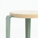 TIPTOE<br>LOU stool – SOLID BEECH <br>EUCALYPTUS GREY<br>大阪店 - ヴィンテージ SHARK ATTACK