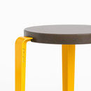 TIPTOE<br>LOU stool – TINTED OAK <br>SUNFLOWER YELLOW - ヴィンテージ SHARK ATTACK