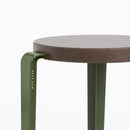 TIPTOE<br>BIG LOU bar stool – TINTED OAK <br>ROSEMARY GREEN - ヴィンテージ SHARK ATTACK