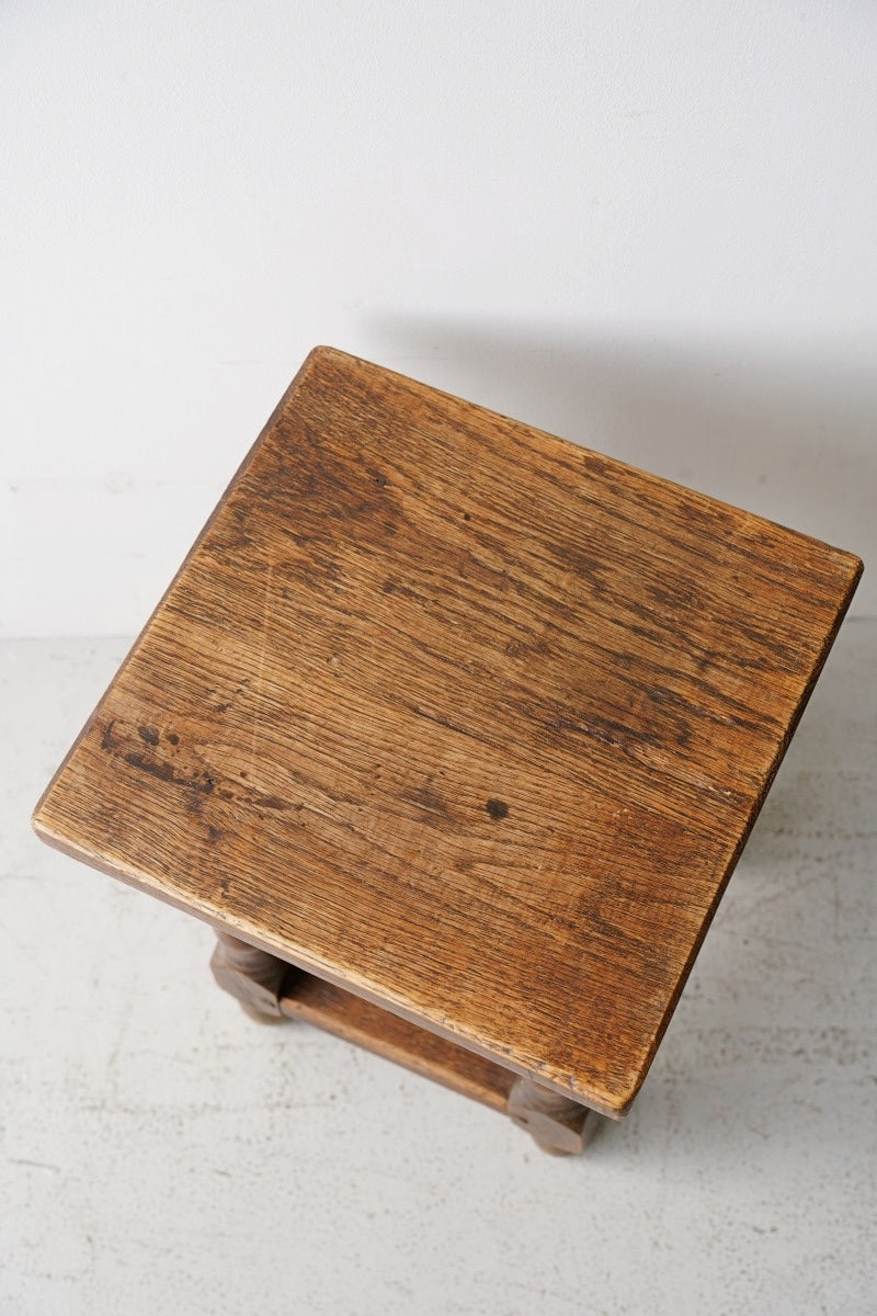 wood stool vintage<br> Sendagaya store (B)