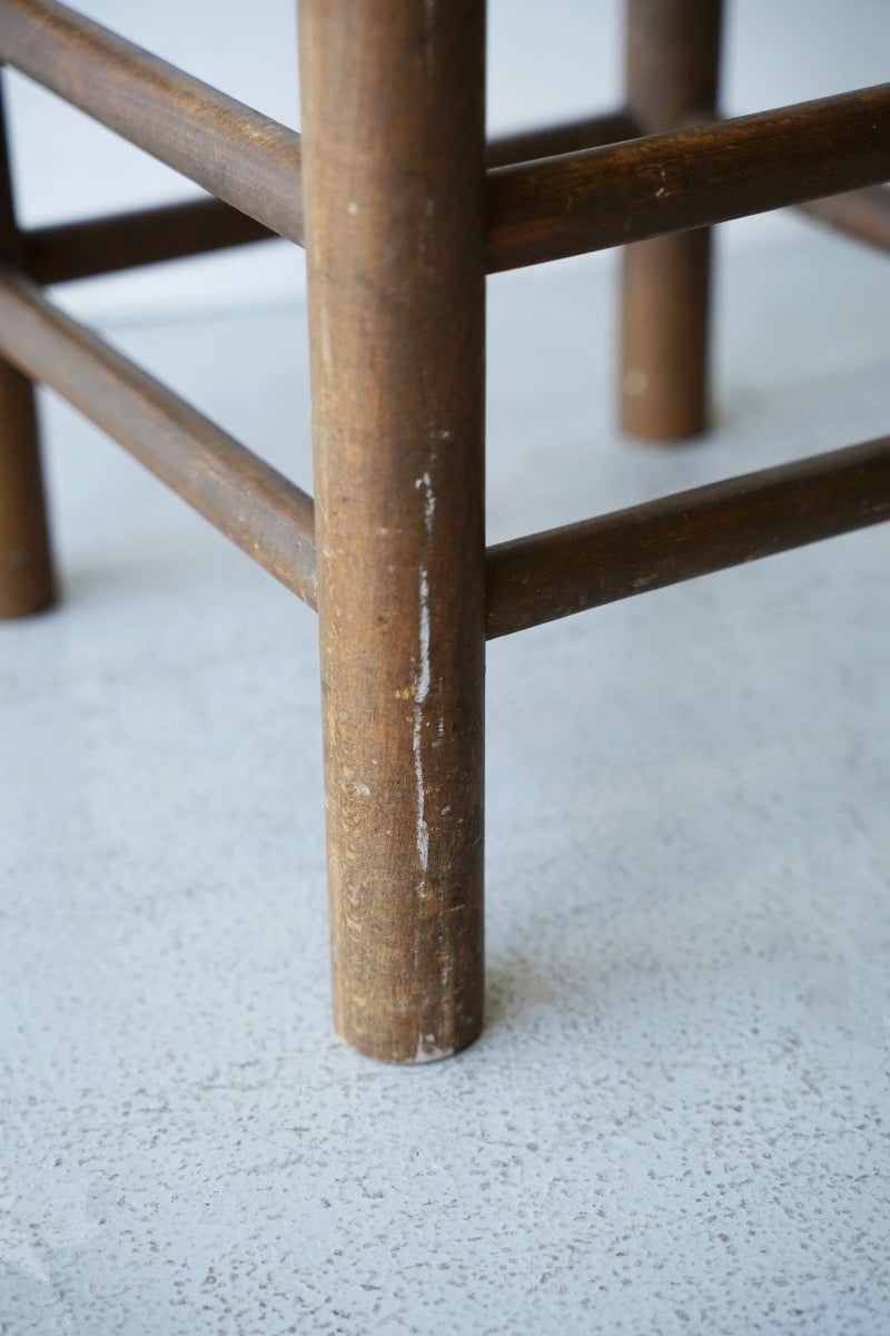 teakwood stool<br> Vintage Sendagaya store