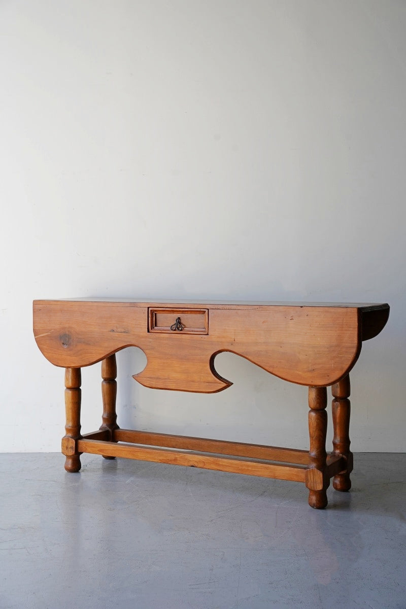 Oakwood console table vintage Sendagaya store HOLD~7/27T