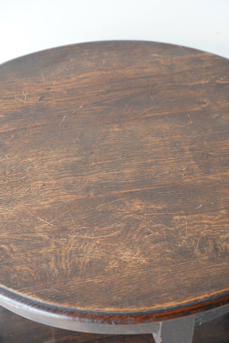 oak wood side table vintage<br> bob' box