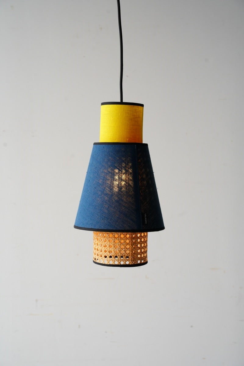 Rattan x Fabric Pendant Lamp Vintage Yamato Store