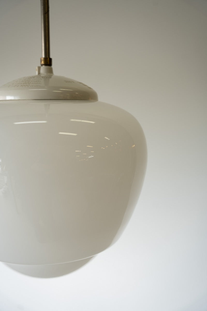 Milk glass pendant lamp vintage Yamato store