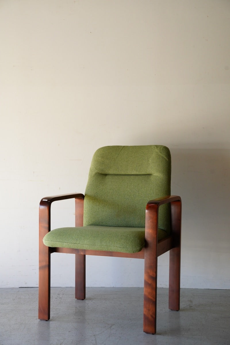 Teak wood x fabric armchair vintage<br> Osaka store