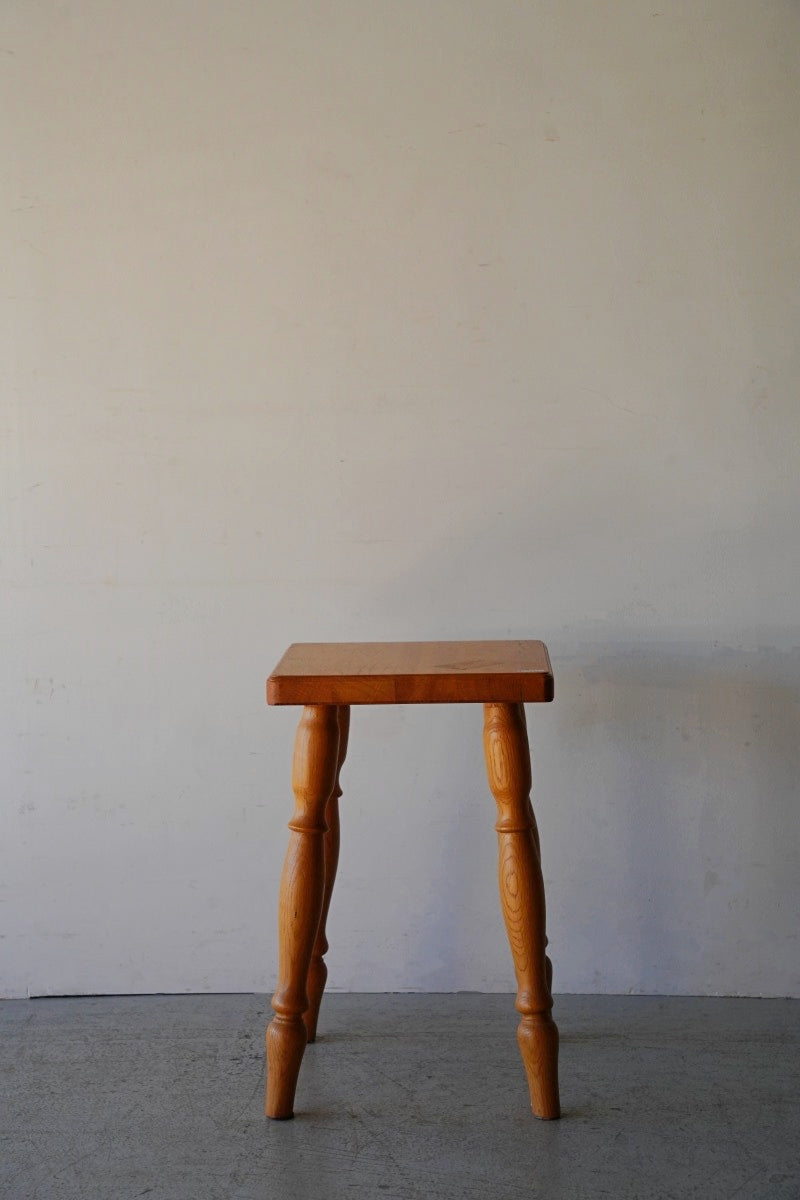 Wood mini stool vintage Yamato store