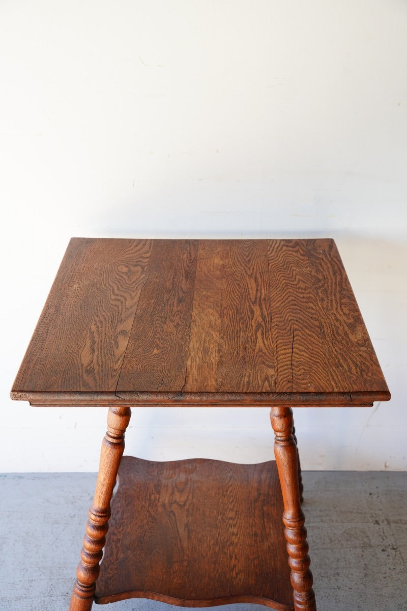 oak wood side table vintage<br> Yamato store