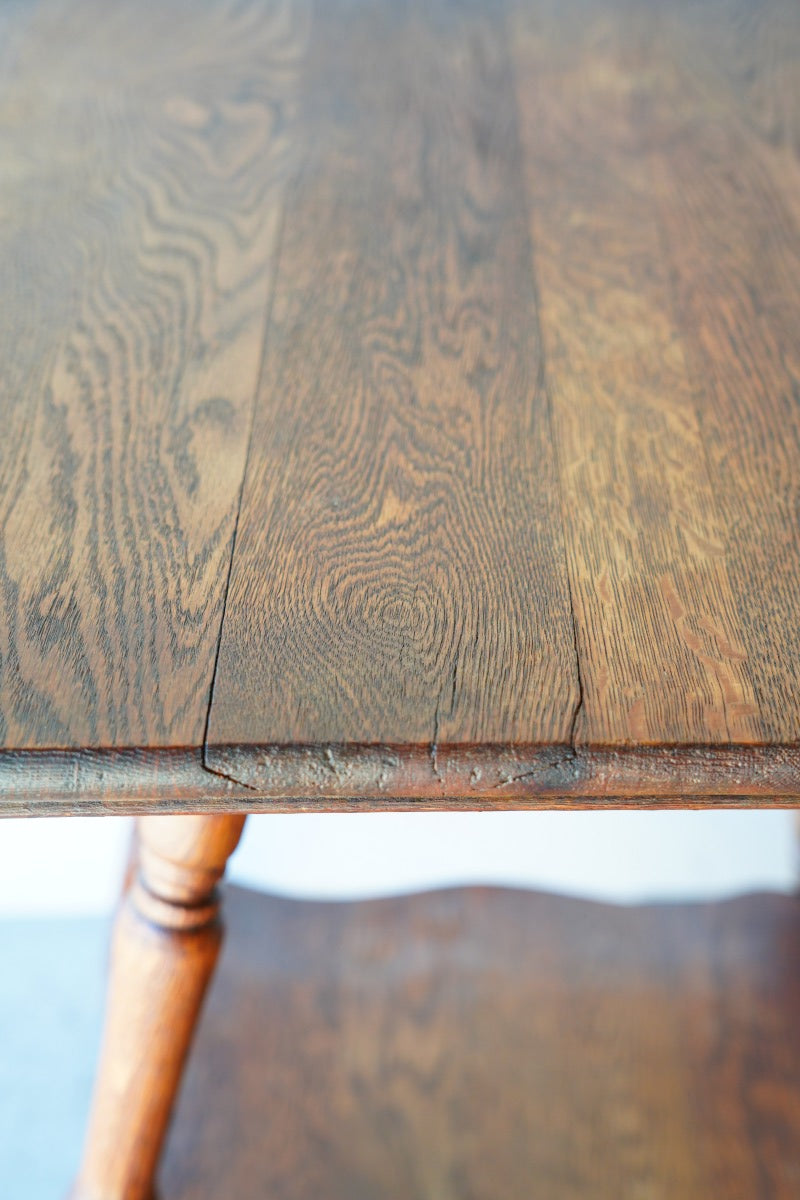 oak wood side table vintage<br> Yamato store