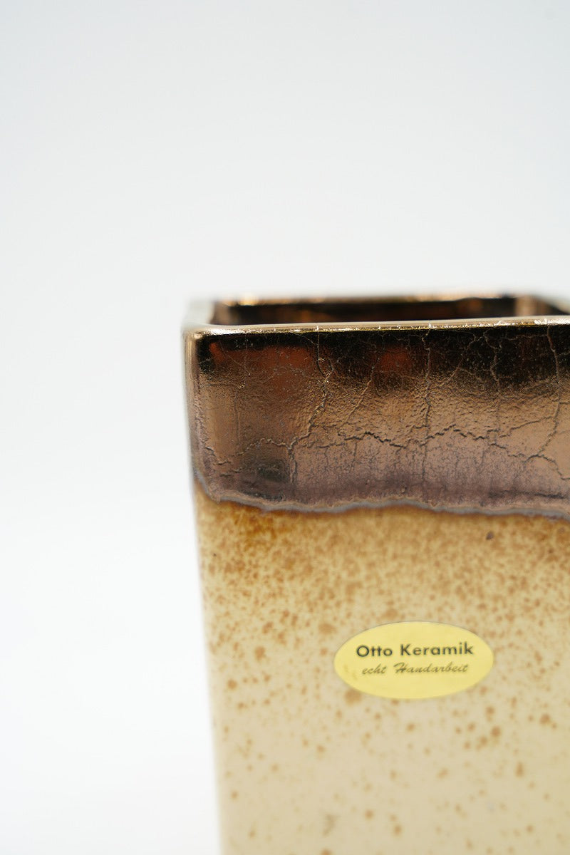 Otto Keramik ceramic flower vase B<br> vintage yamato store