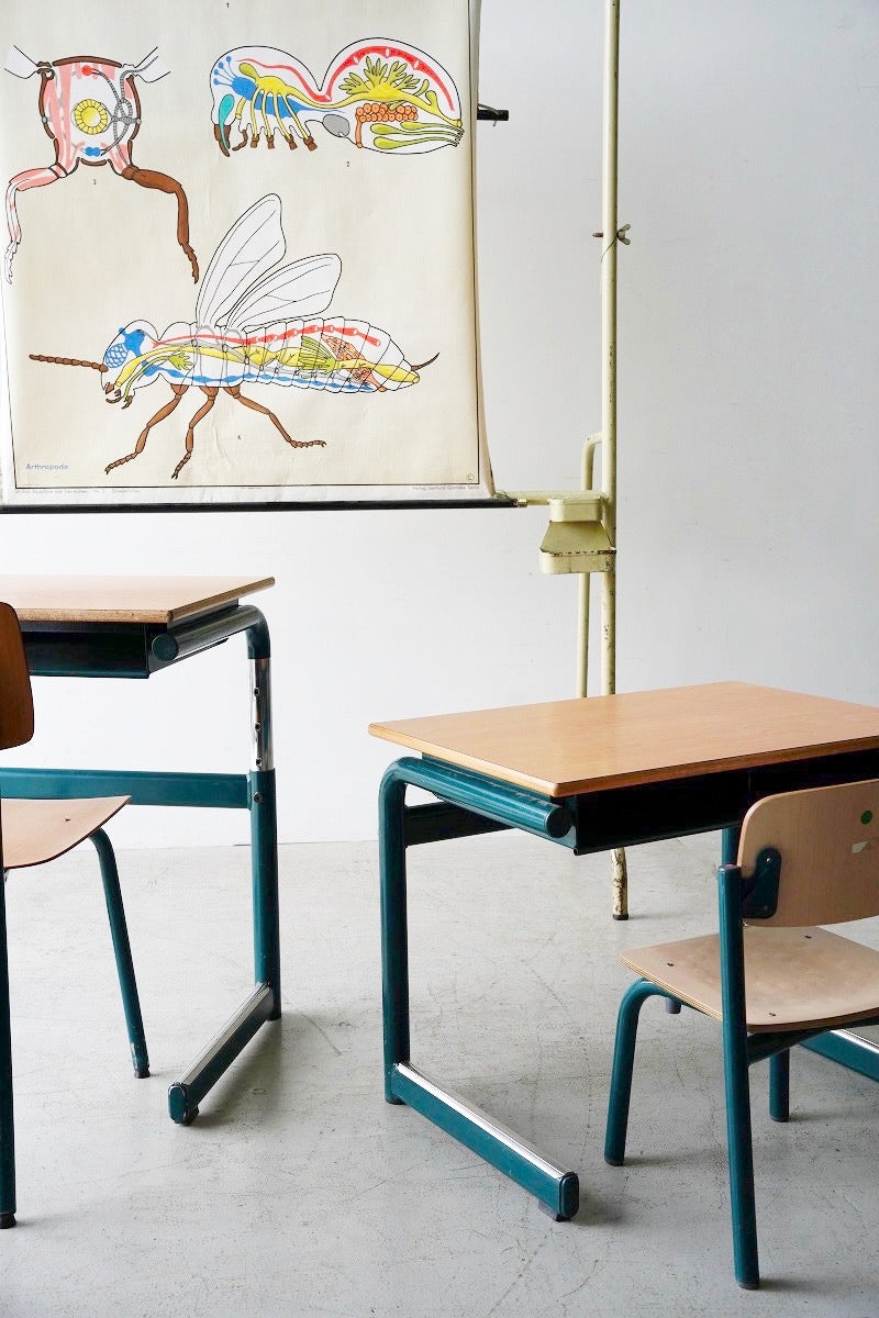 School desk (A)<br> vintage yamato store