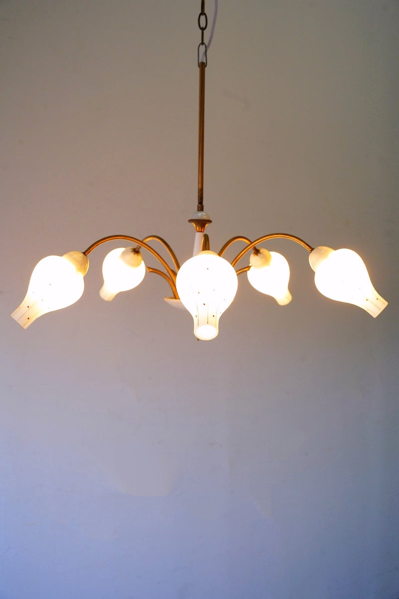 5 light chandelier vintage<br> Sendagaya store