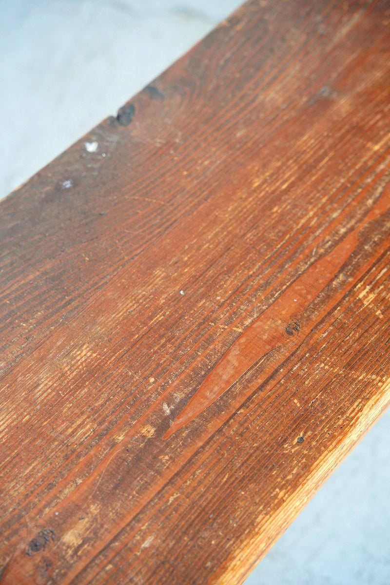 Wood bench vintage Yamato store_HOLD～10/24_KK