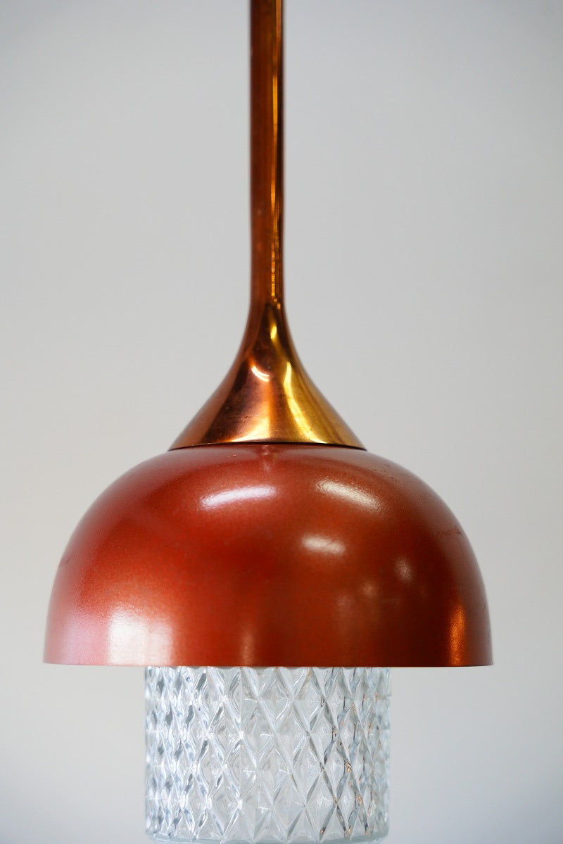 Brass x milk glass pendant lamp vintage Yamato store