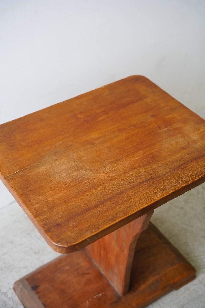 Teak wood side table vintage Yamato store
