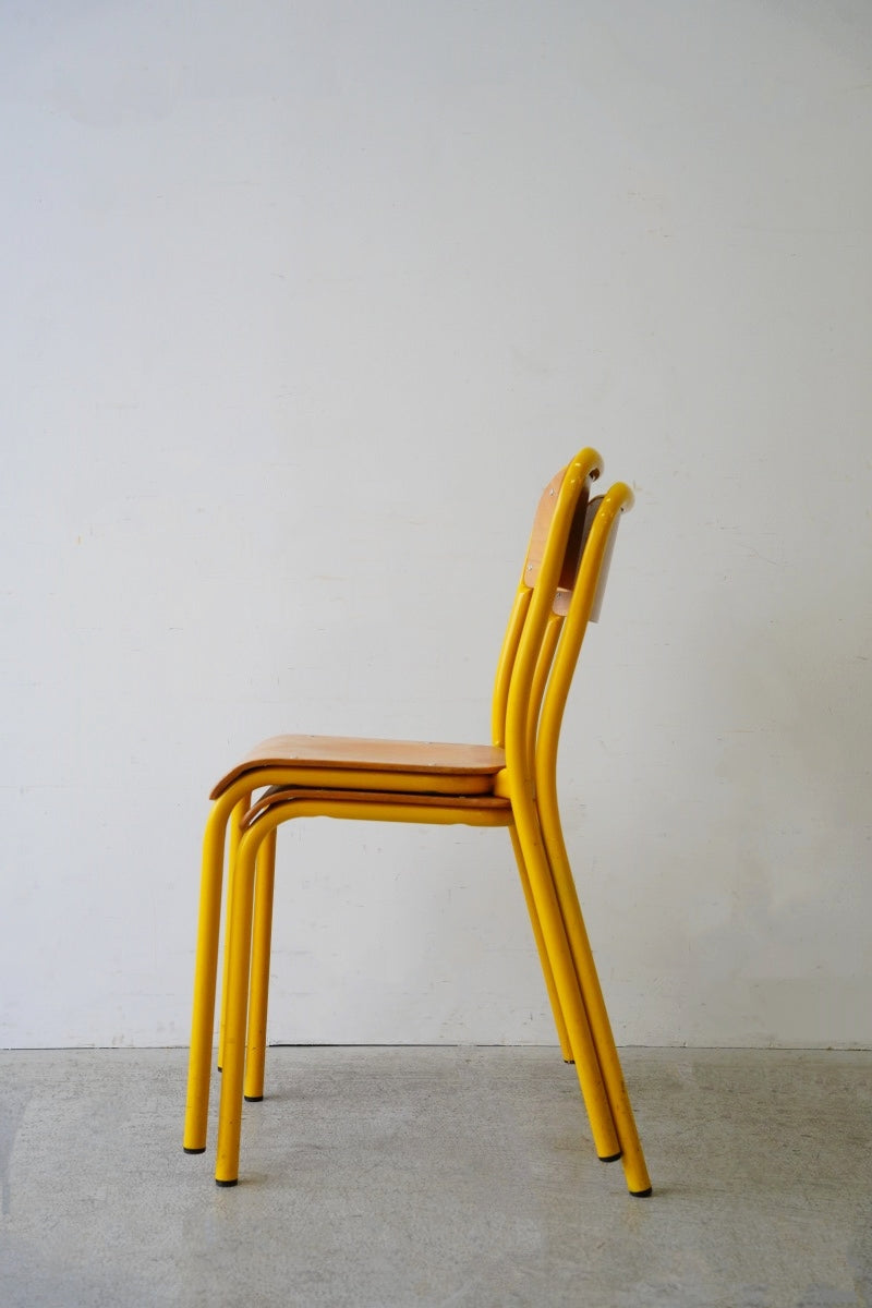 Plywood stacking chair (A)<br> vintage yamato store