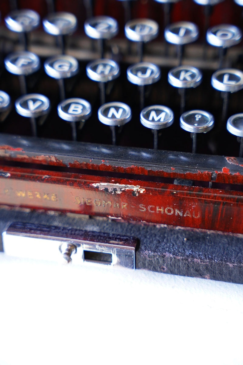 Continental typewriter vintage Yamato store