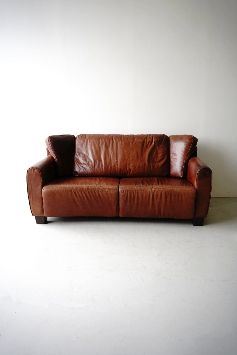 2.5P leather sofa vintage Yamato store