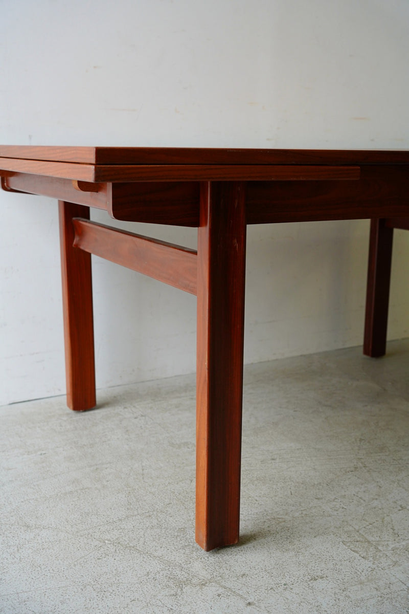 Teak wood extension dining table Vintage Sendagaya store HOLD ~ until 2/26