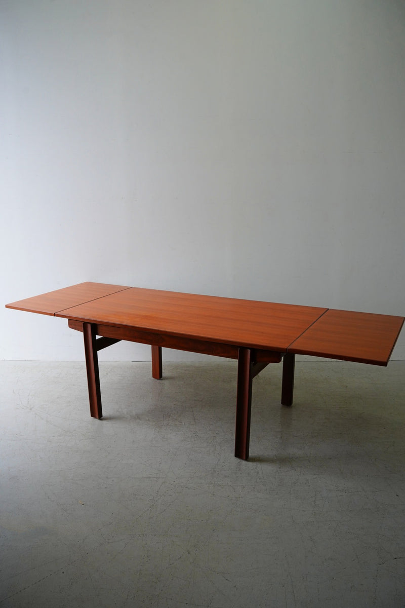 Teak wood extension dining table Vintage Sendagaya store HOLD ~ until 2/26