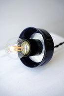 ブルーガラスペンダントランプ<br>cerote antiques・大阪店・大和店 - ヴィンテージ SHARK ATTACK