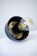 ブルーガラスペンダントランプ<br>cerote antiques・大阪店・大和店 - ヴィンテージ SHARK ATTACK