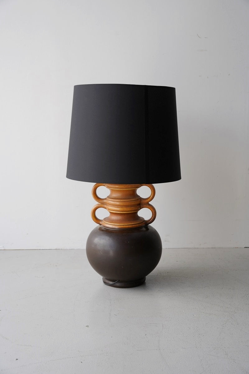 Ceramic base table lamp vintage Sendagaya store