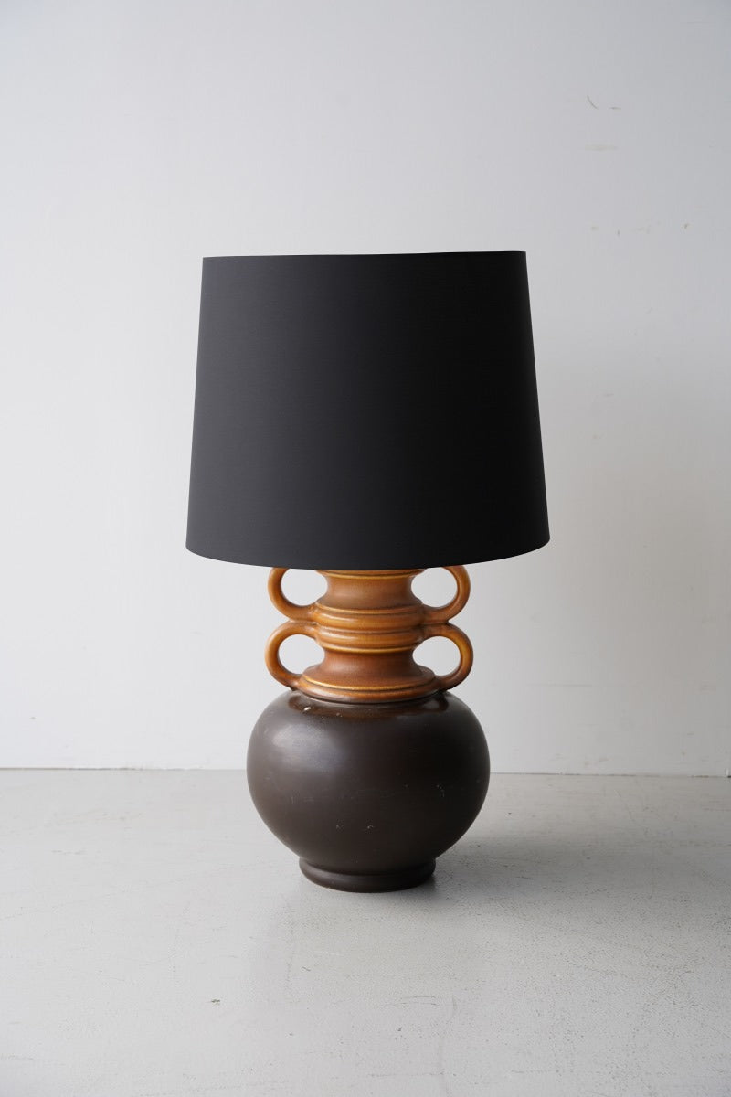 Ceramic base table lamp vintage Sendagaya store