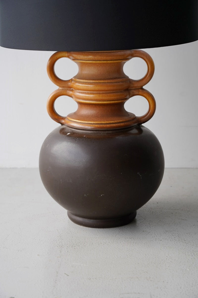 Ceramic base table lamp vintage Sendagaya store