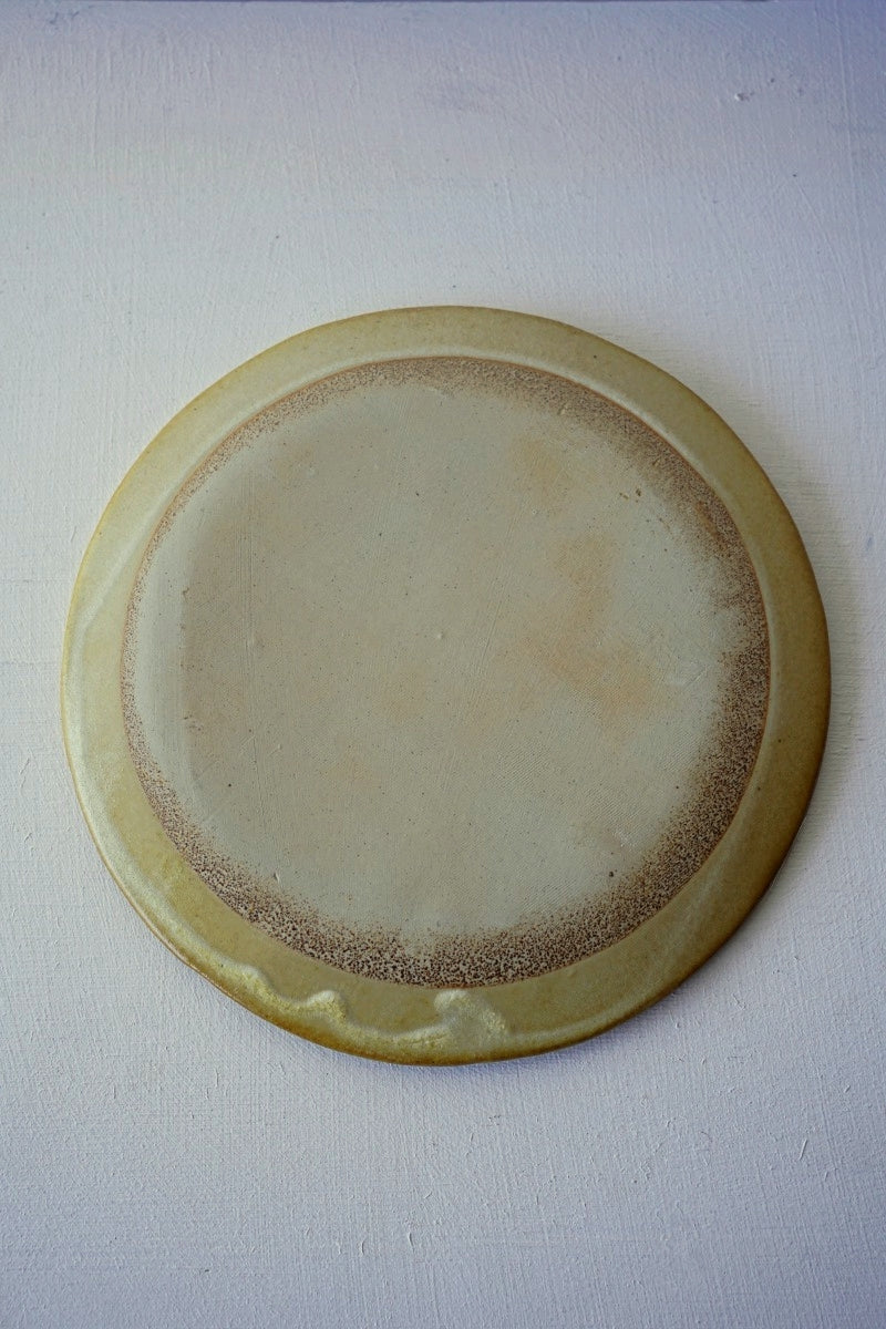 MORI<br> Flat plate (small)<br> moon yellow