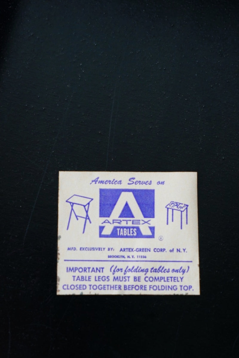 ARTEX folding table vintage Yamato store/Sendagaya store