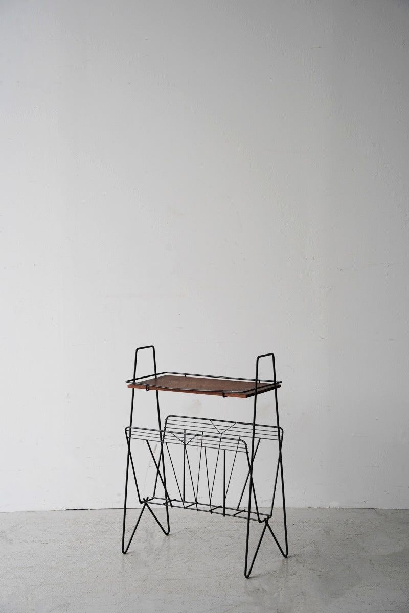 Side table with magazine rack Vintage Yamato store