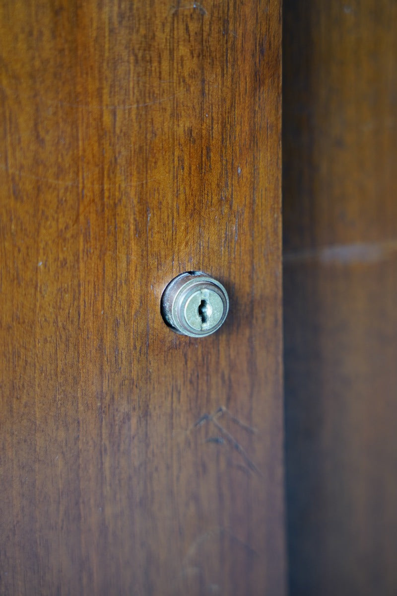 Teak wood cabinet vintage Yamato store