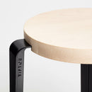 TIPTOE<br>BIG LOU bar stool – SOLID BEECH <br>GRAPHITE BLACK - ヴィンテージ SHARK ATTACK