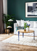 TIPTOE<br>Table and desk leg – 43 cm<br>MINERAL BLUE <br>cerote antiques - ヴィンテージ SHARK ATTACK