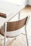 TIPTOE<br>SSD Chair - eco–certified wood<br>Walnut - CLOUDY WHITE<br> - ヴィンテージ SHARK ATTACK