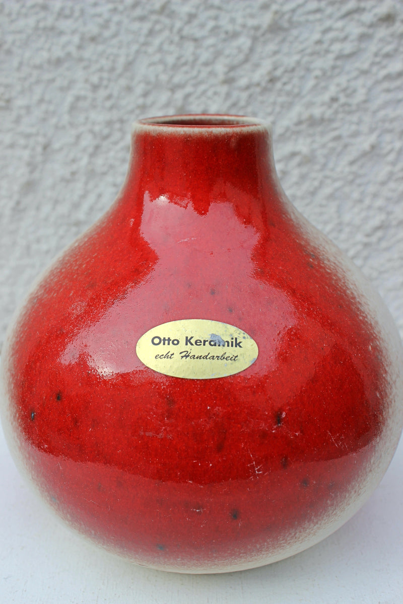 Otto Keramik製 セラミックフラワーベース<br>ヴィンテージ<br>千駄ヶ谷店